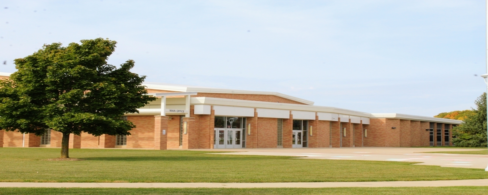 Photo of St. Johns High School Entrance
