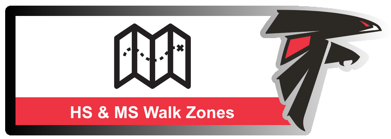 Link to High School and Middle School walk zone