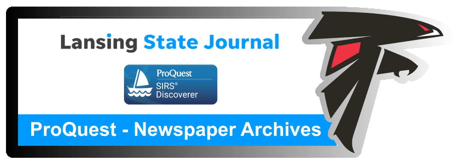 Link to Lansing State Journal Archives with ProQuest