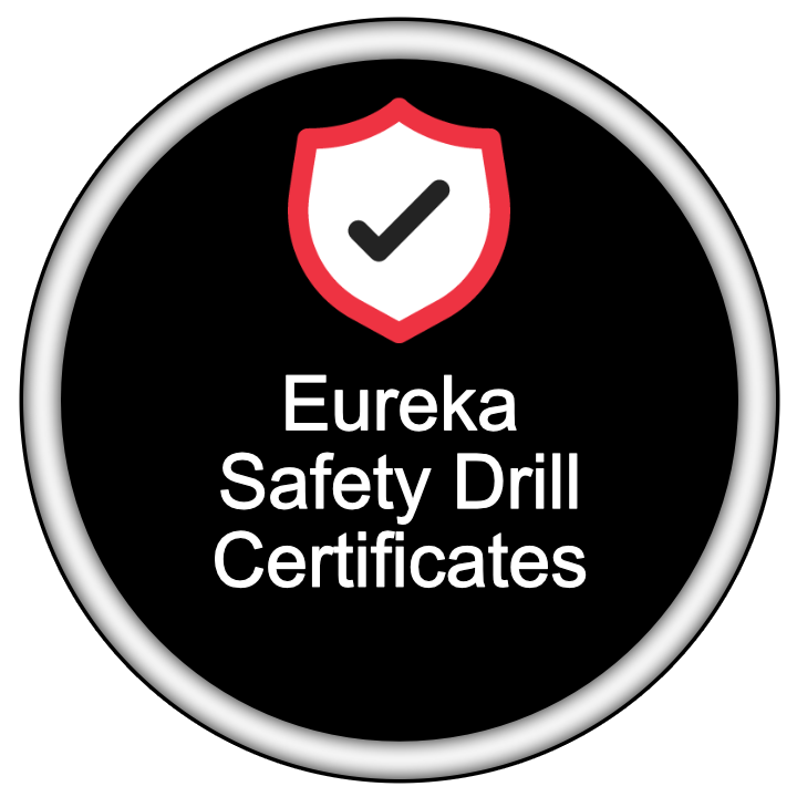 Link to Safety Drill Certificates for Eureka
