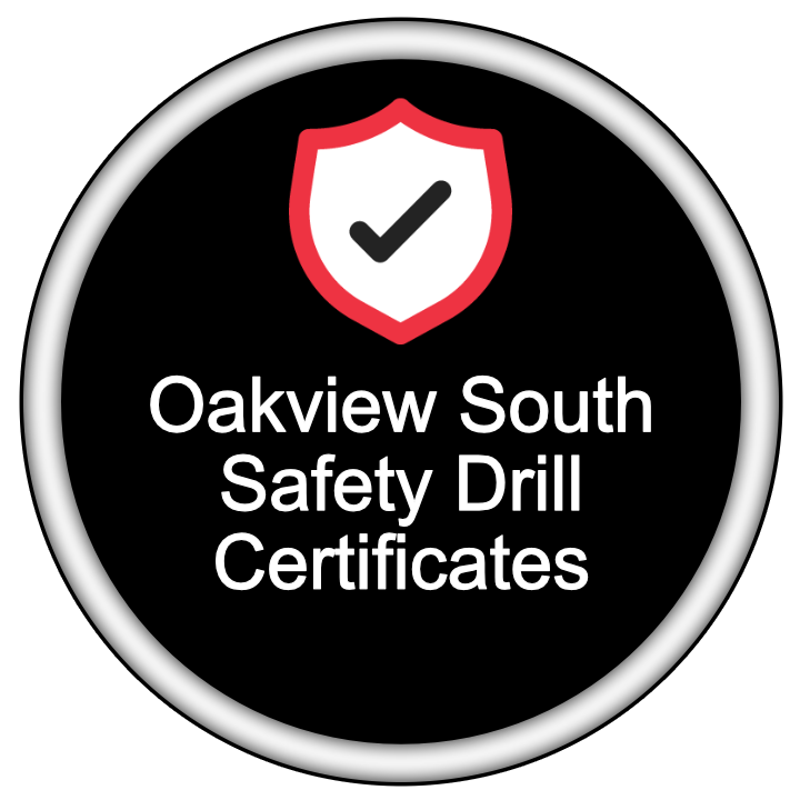 Link to Safety Drill Certificates for Oakview South