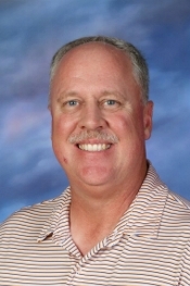 Photo of Middle School Band director Mike Scholes